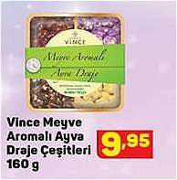 Vince Meyve Aromalı Ayva Draje Çeşitleri 160 g image