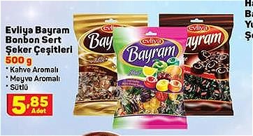 Evliya Bayram Bonbon Sert Şeker Çeşitleri 500 g image