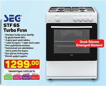 Seg STF 65 Turbo Fırın image