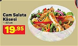 Cam Salata Kasesi 22 cm image