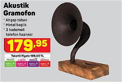 Akustik Gramofon image