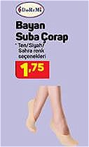 Doremi Bayan Suba Çorap image