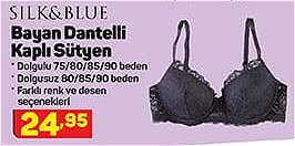 Silk&Blue Bayan Dantelli Kaplı Sütyen image