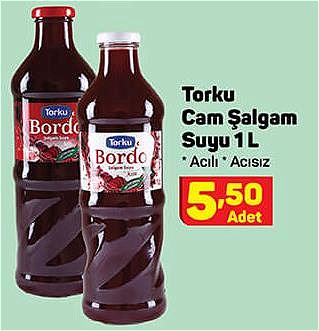 Torku Cam Şalgam Suyu 1 L image
