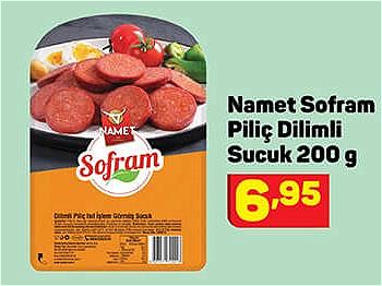 Namet Sofram Piliç Dilimli Sucuk 200 g image