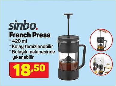 Sinbo French Press 420 ml image