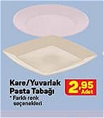 Kare/Yuvarlak Pasta Tabağı image