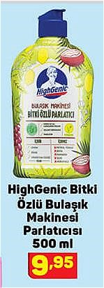 HighGenic Bitki Özlü Bulaşık Makinesi Parlatıcısı 500 ml image