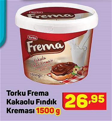 Torku Frema Kakaolu Fındık Kreması 1500 g image