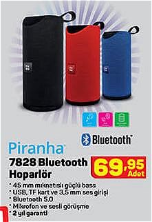 Piranha 7828 Bluetooth Hoparlör image