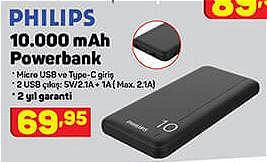 Philips 10000 mAh Powerbank image