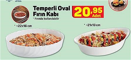 Luminarc Temperli Oval Fırın Kabı  image