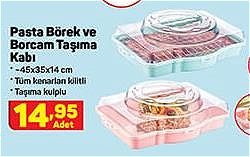 Pasta Börek ve Borcam Taşıma Kabı  image