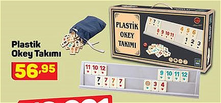 Plastik Okey Takımı image