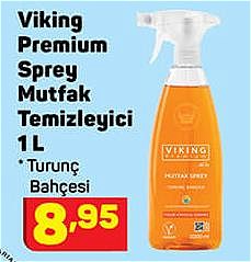 Viking Premium Sprey Mutfak Temizleyici 1 L Turunç Bahçesi image