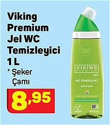 Viking Premium Jel WC Temizleyici 1 L Şeker Çamı image