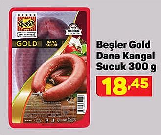 Beşler Gold Dana Kangal Sucuk 300 g image