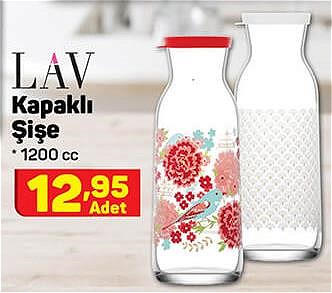 Lav Kapaklı Şişe 1200 cc image