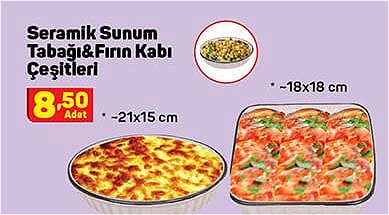 Seramik Sunum Tabağı & Fırın Kabı Çeşitleri image