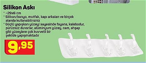 Silikon Askı 29x6 cm image