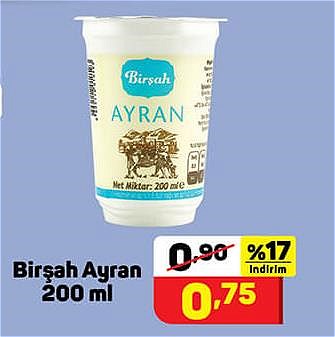 A101 Birşah Ayran 200 ml