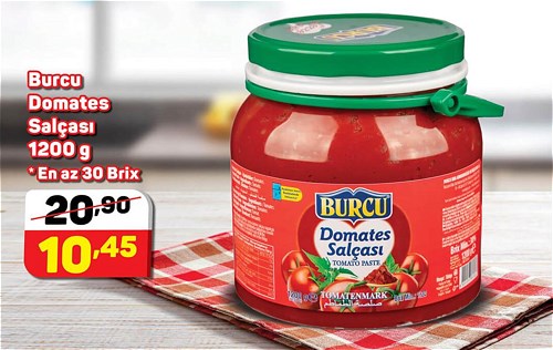 Burcu Domates Salçası 1200 g image