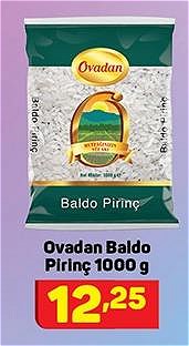 Ovadan Baldo Pirinç 1000 g image