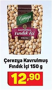 Çerezya Kavrulmuş Fındık İçi 150 g image