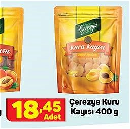 Çerezya Kuru Kayısı 400 g image