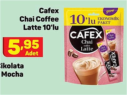 Cafex Chai Coffee Latte 10'lu image