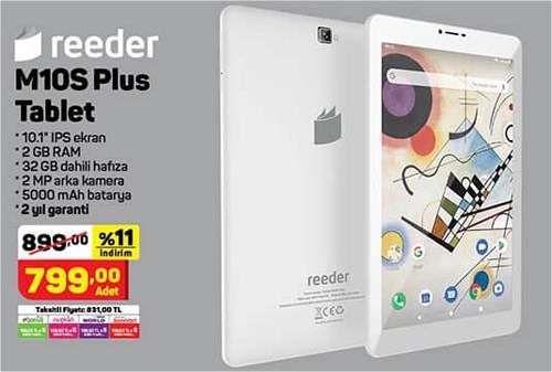 Reeder M10S Plus Tablet 32 GB 10.1'' image