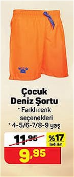 Çocuk Deniz Şortu image