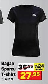 Kappa Bayan Sporcu T-shirt image