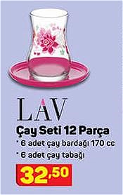 Lav Çay Seti 12 Parça image