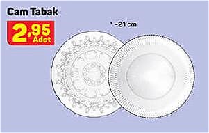 Cam Tabak 21 cm image