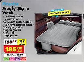 Piranha Araç İçi Şişme Yatak image