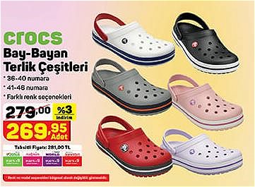 Crocs Bay-Bayan Terlik Çeşitleri image