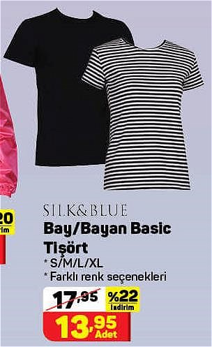 Silk&Blue Bay/Bayan Basic Tişört image