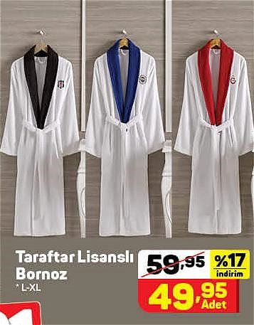 Taraftar Lisanslı Bornoz image