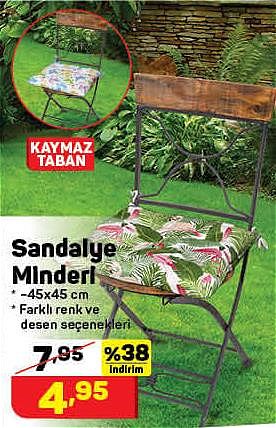 Sandalye Minderi 45x45 cm image