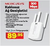 Mercusys Kablosuz Ağ Genişletici 300 Mbps image