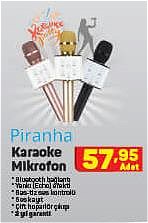 Piranha Karaoke Mikrofon image