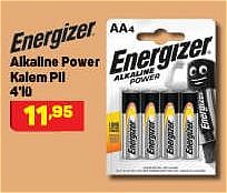 Energizer Alkaline Power Kalem Pil 4'lü image