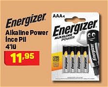 Energizer Alkaline Power İnce Pil 4'lü image