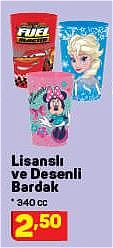 Lisanslı ve Desenli Bardak 340 cc image