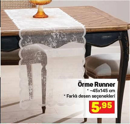 Örme Runner 45x145 cm image