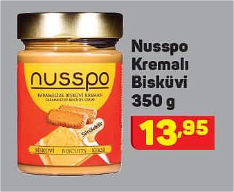 Nusspo Kremalı Bisküvi 350 g image