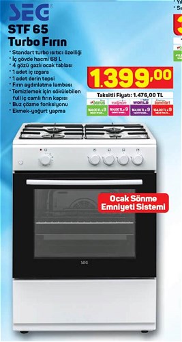 Seg STF 65 Turbo Fırın image