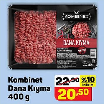 Kombinet Dana Kıyma 400 g image