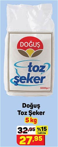 Doğuş Toz Şeker 5 kg image